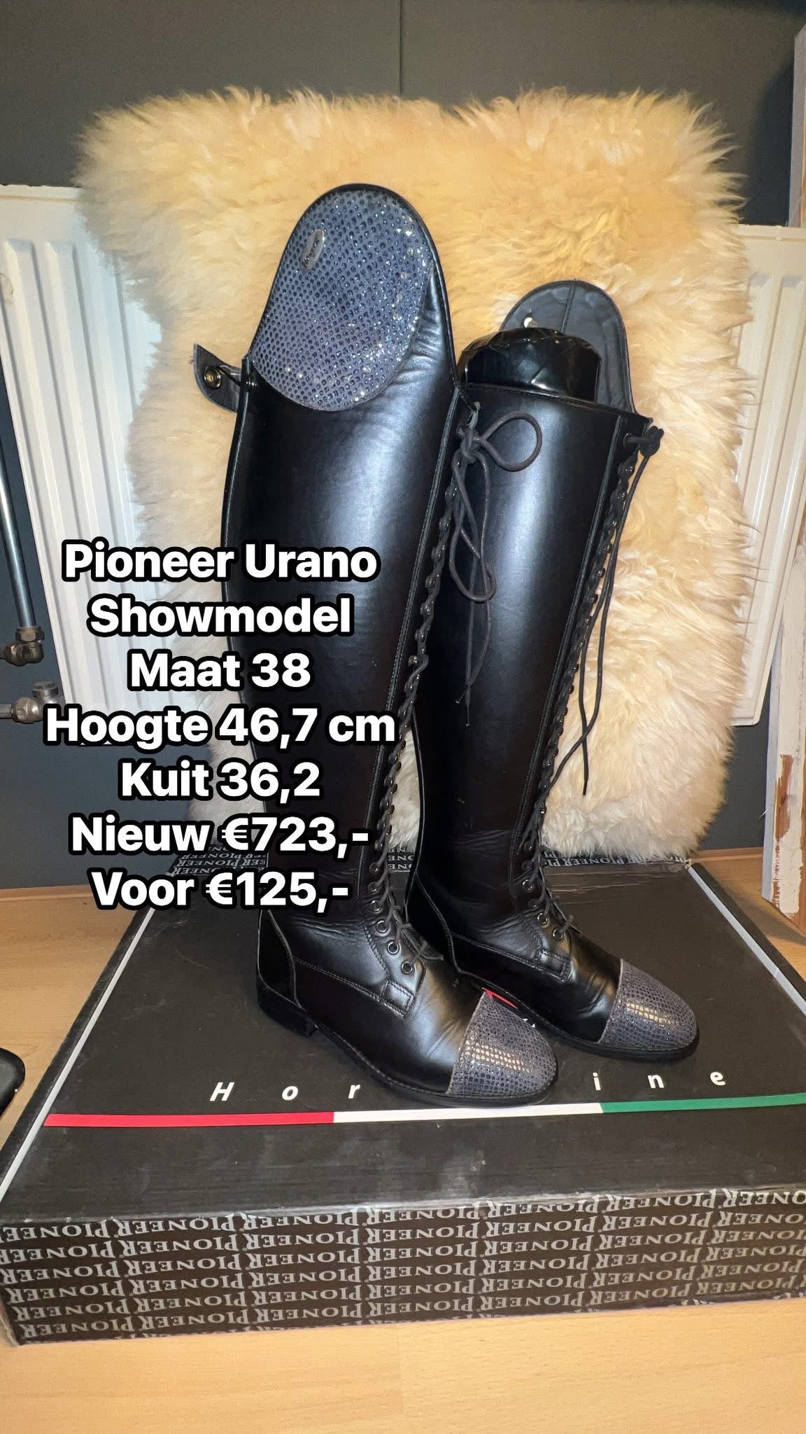 Pioneer rijlaars Urano Showmodel maat 38-A3