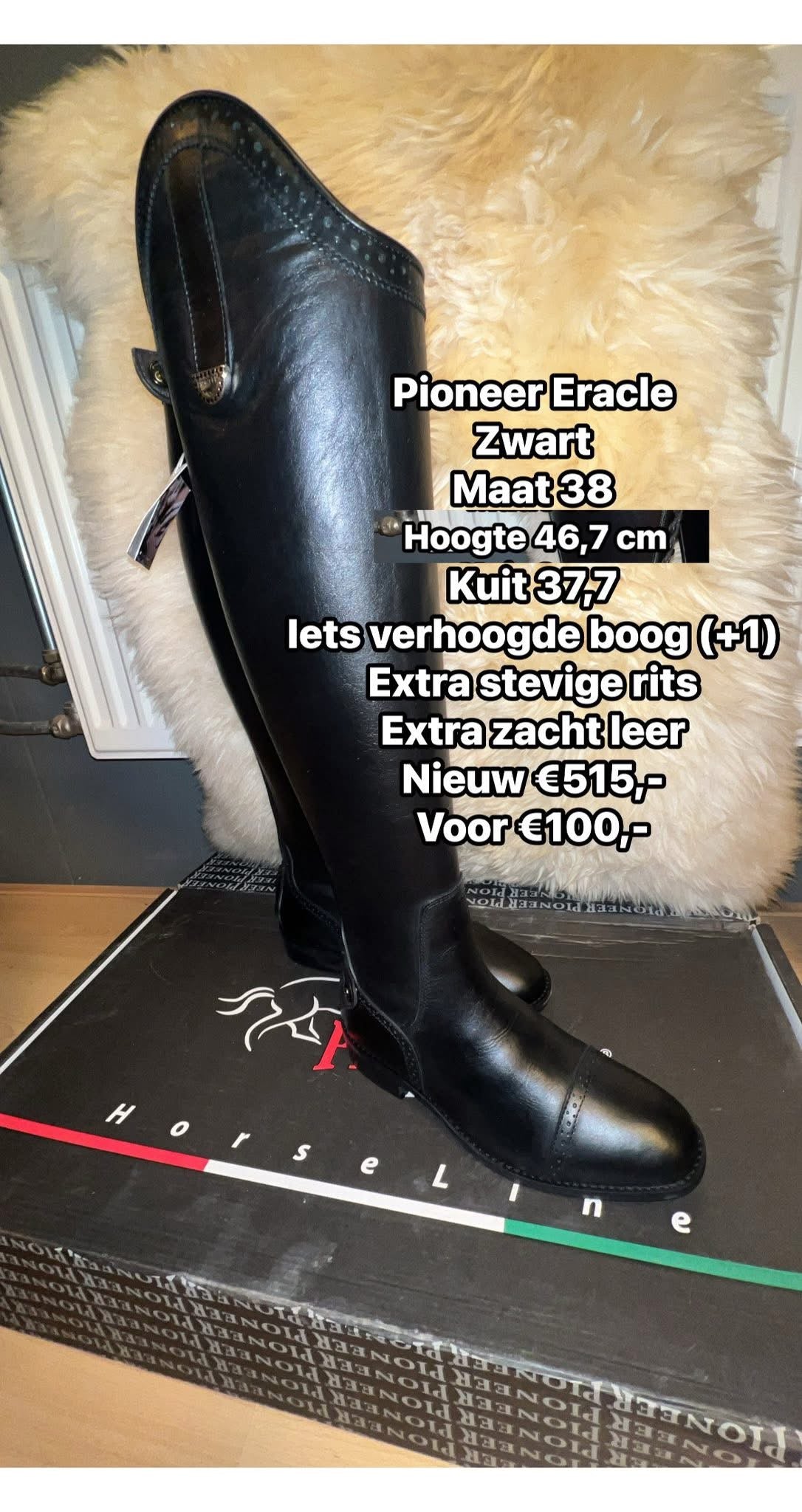 Pioneer rijlaars Eracle maat 38-A4