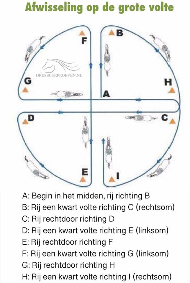 Afwisseling op de grote volte