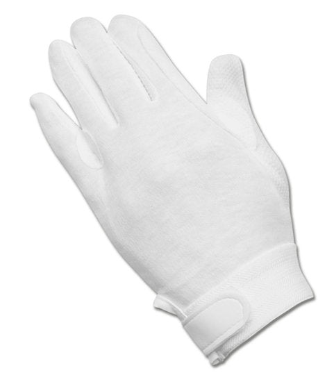 Rijhandschoen Picot Wit